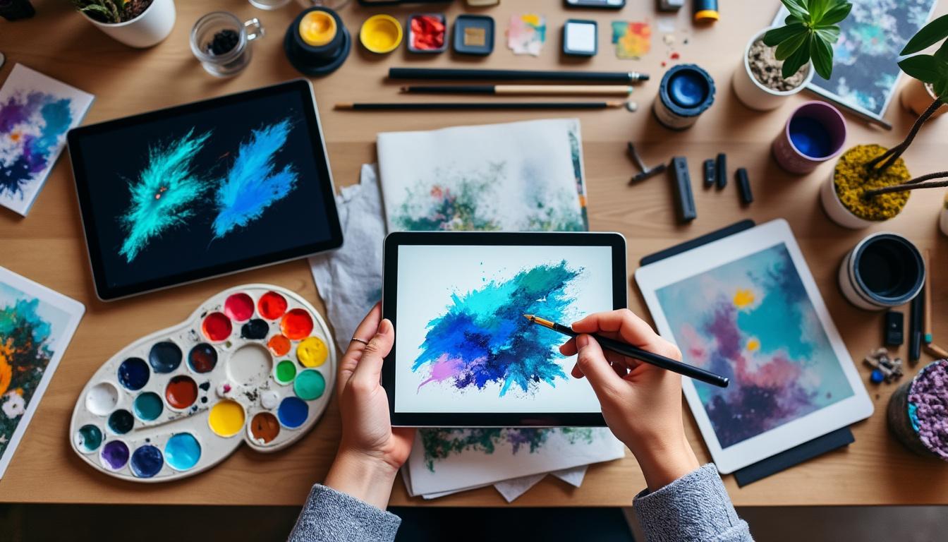 Explorer de nouveaux supports pour améliorer vos compétences artistiques