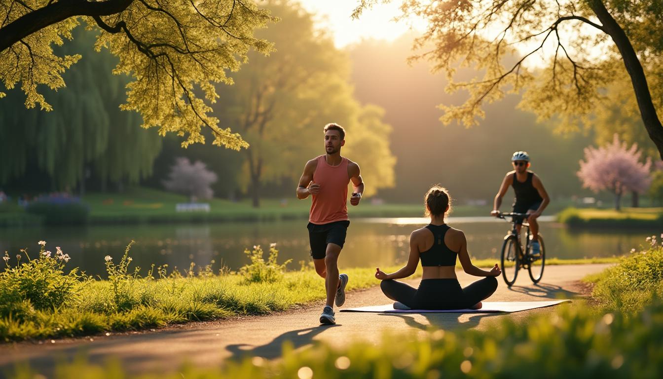 Explorer le lien entre la forme physique et le bien-être mental