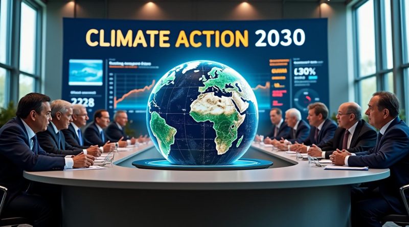 Le changement climatique exige une action urgente de la part des dirigeants mondiaux aujourd'hui