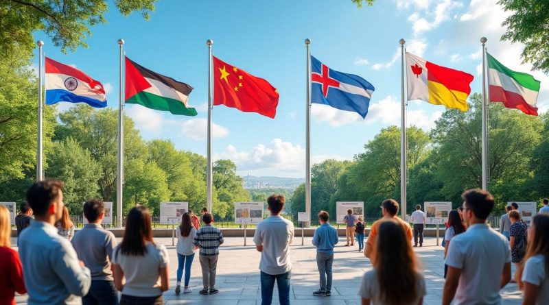 découvrez la signification des drapeaux à travers le monde et apprenez ce qu'ils représentent en termes d'histoire, culture et symboles nationaux.